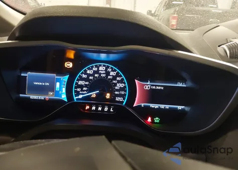 2017 Ford C-Max Hybrid Titanium from USA, damaged, VIN 1FADP5DUXHL117141